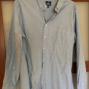 George Men’s Slim Fit Casual Blue Shirt 50-52 2XL